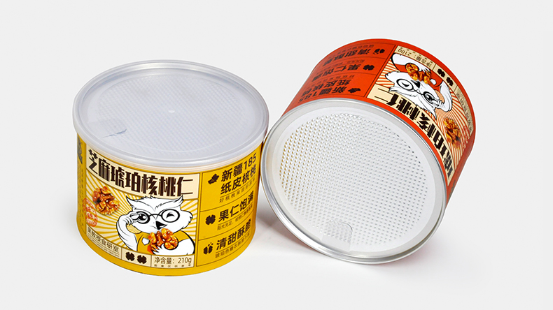 哪一種紙罐包裝更適合休閑食品？