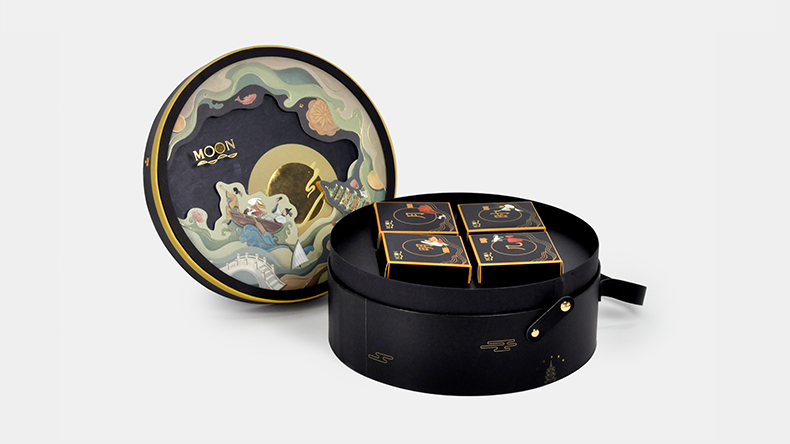 國潮月餅禮盒包裝 國潮月餅禮盒包裝